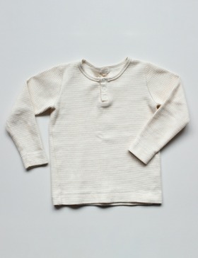 [THE SIMPLE FOLK] AW21_THE WAFFLE TOP_UNDYED