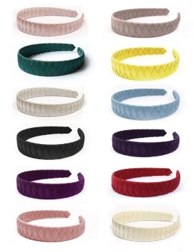 [VERITY JONES] LARGE BRAIDED ALICE BAND_12 COLORS