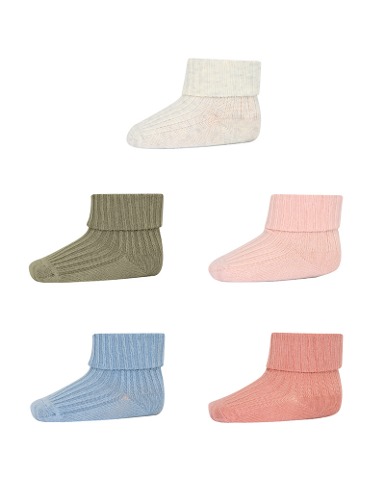 [엠피키즈] Cotton rib baby socks 533 5color