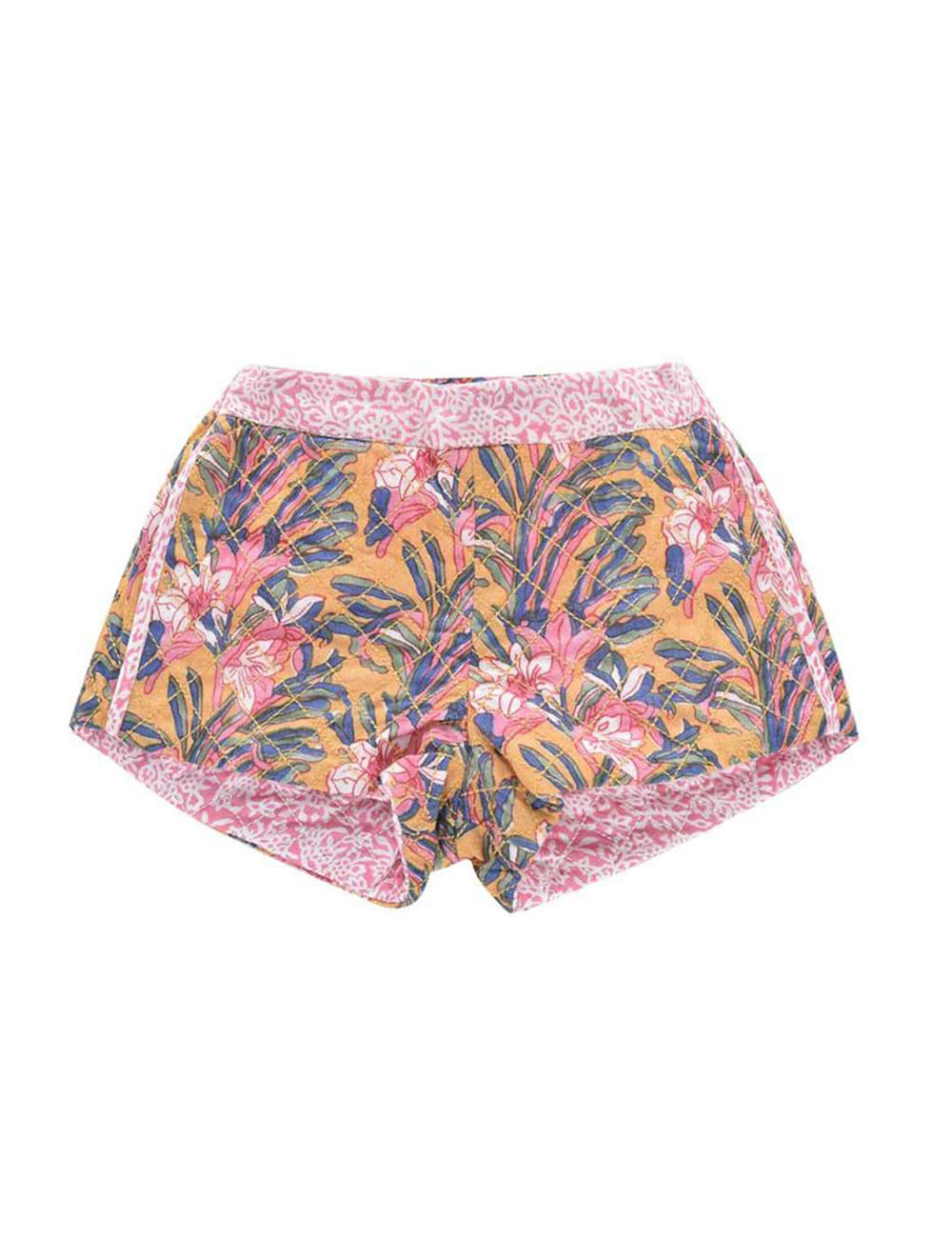 [SS22 LOUISE MISHA] SHORTS AMBROISE GRI-S22-S0756 - HONEY FLOWER/STAMP 3.4.6.8Y