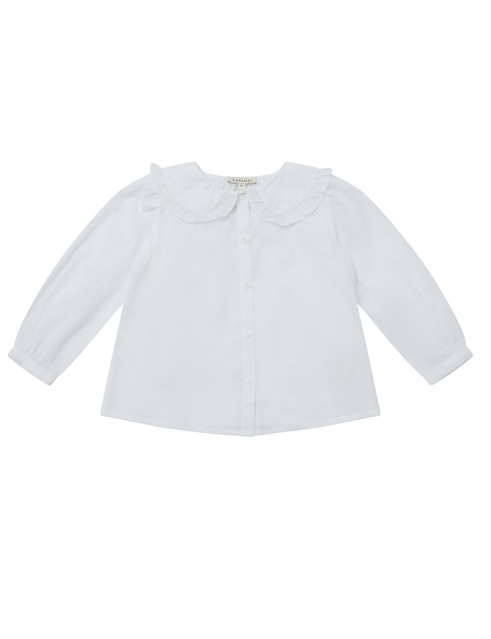 [SS22][CARAMEL] AMMI PARTY BLOUSE S22WH - WHITE 3