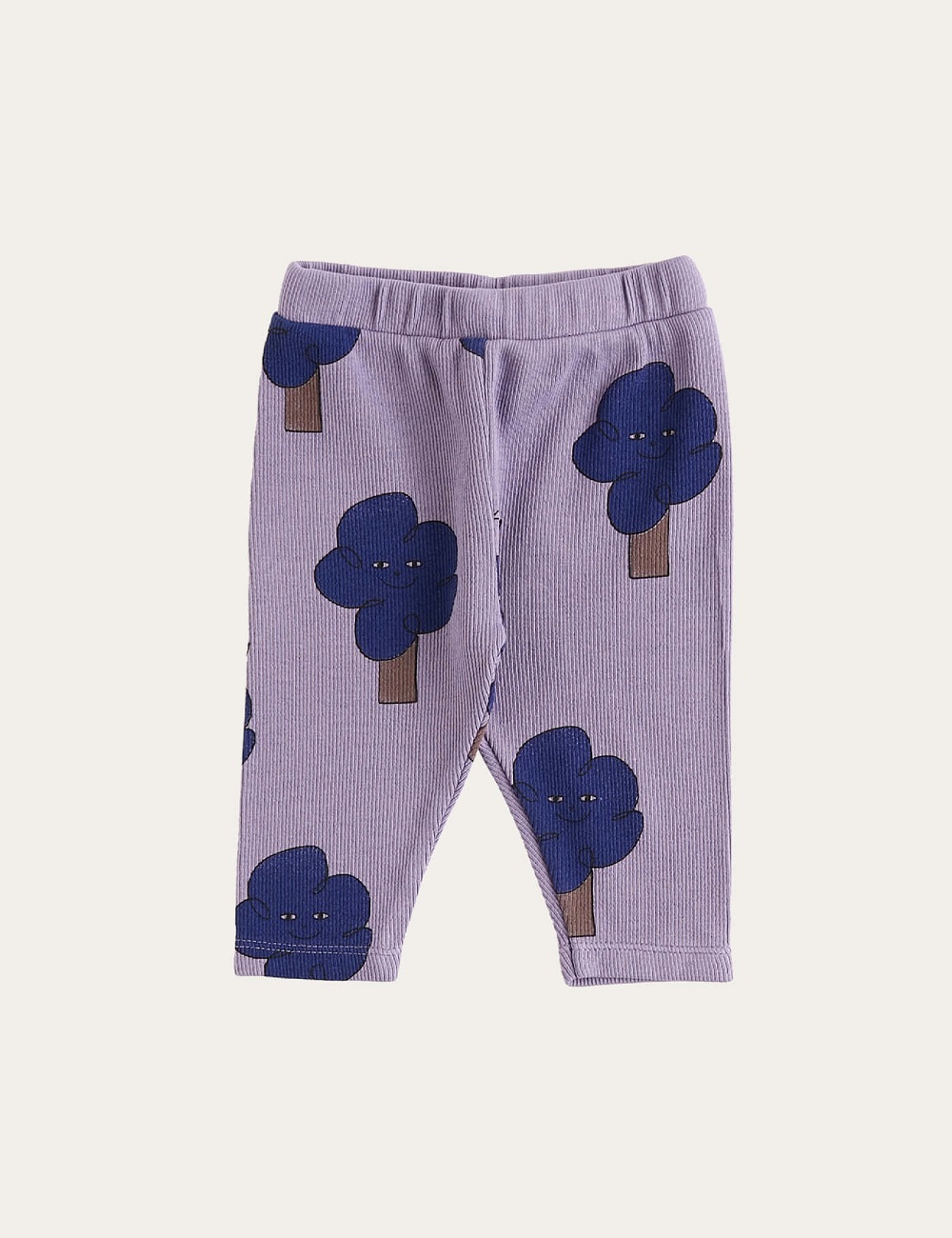 [AW22 THE CAMPAMENTO] TREES AND BIRDS BABY LEGGINGS