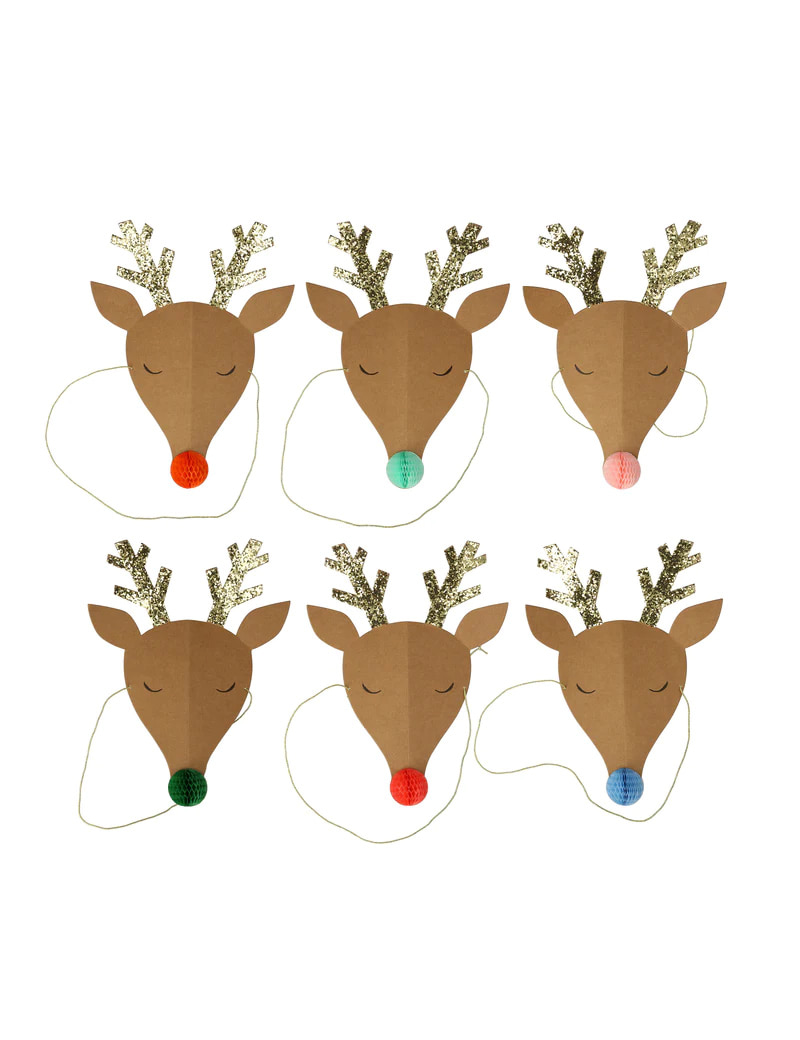 [MERI MERI] Reindeer Party Hats (6개 세트)