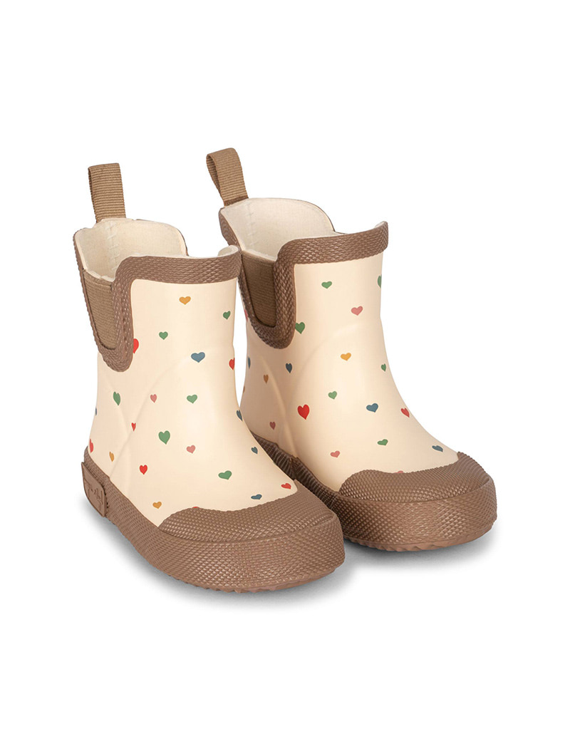 [SS23 KS #01] BRUME WELLY BOOTS_MULTI FOIL HEARTS