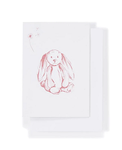[NANA HUCHY] Gift Card Bella Bunny Pink