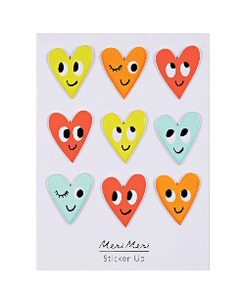 메리메리 Heart Puffy Stickers