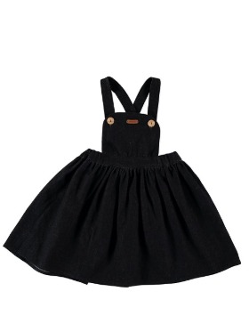 [Milou&amp;Pilou] Pinafore Black Dress