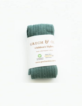 SS21[GRECH&amp;CO] Organic Cotton Tights - Fern