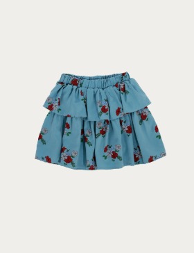 [THE CAMPAMENTO] FLOWERS SKIRT