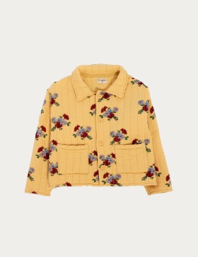 [THE CAMPAMENTO] FLOWERS PADDED JACKET