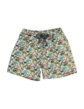 SS22[OLIVIER LONDON] ALEXANDER SWIM TRUNKS_QUEUE FOR THE ZOO