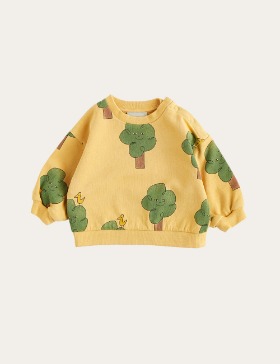[AW22 THE CAMPAMENTO] TREES AND BIRDS BABY SWEATSHIRT