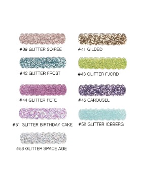 [WUNDERKIN CO] Scallop Clip glitter 39-53 9종