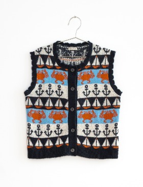 SAILOR KNITTED GILET
