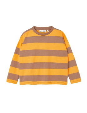 [AW22 MAIN STORY] LS TEE	 - BURLWOOD BUTTERSCOTCH 4.6.12Y