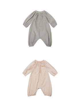 [AW22 CARAMEL] POPULUS BABY GIFTING ROMPER - 2COLORS