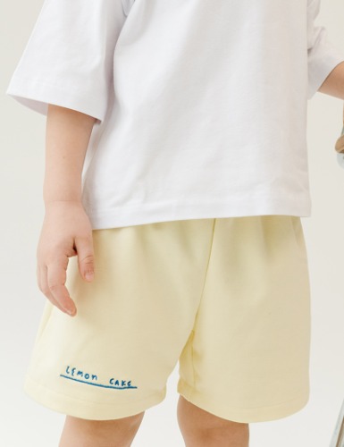 [SS23 M1 #02] Lemon cake shorts